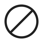 Prohibited SVG Icon